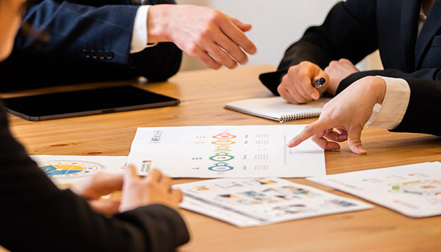 経理内容の提案から業務の設計も行います