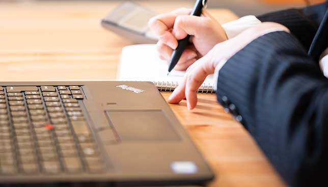 伝票の整理から決算までフルサポート致します。